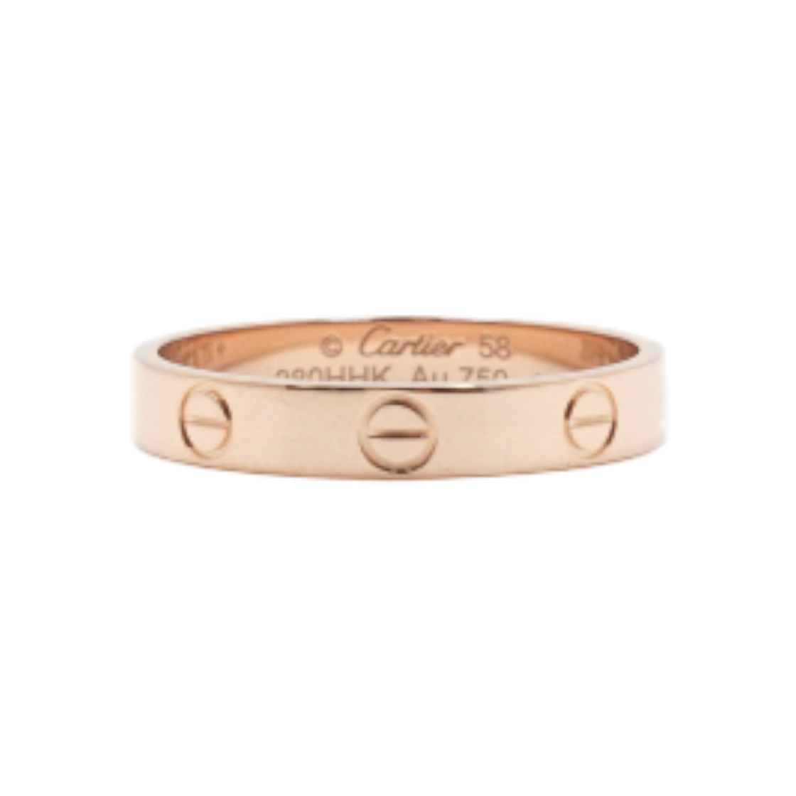 ITDF44AMQI8S Cartier B40852 18K Rose Gold Small Love Ring