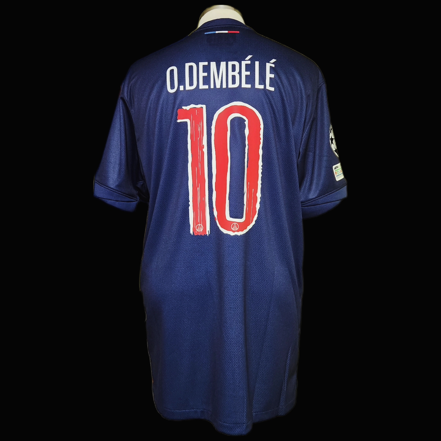 Nike Paris Saint-Germain 2024/25 Dri-Fit Stadium Home Replica Jersey Midnight Navy (Non Marking Ver.) 착용 스타일 - 2