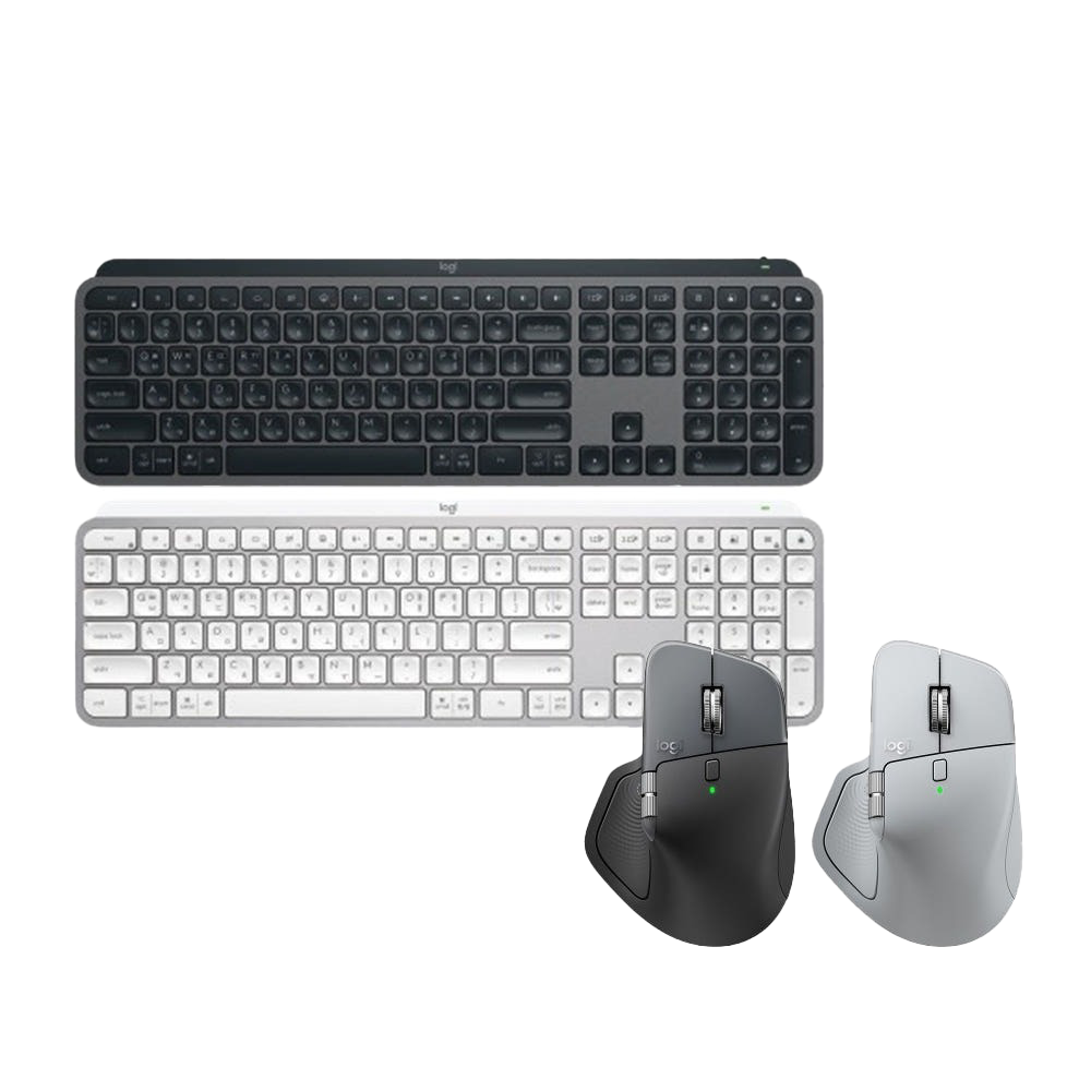 로지텍 MX KEYS S COMBO 키보드·마우스 세트(2 컬러)(Logitech MX KEYS S COMBO Keyboard & Mouse Set) - 1