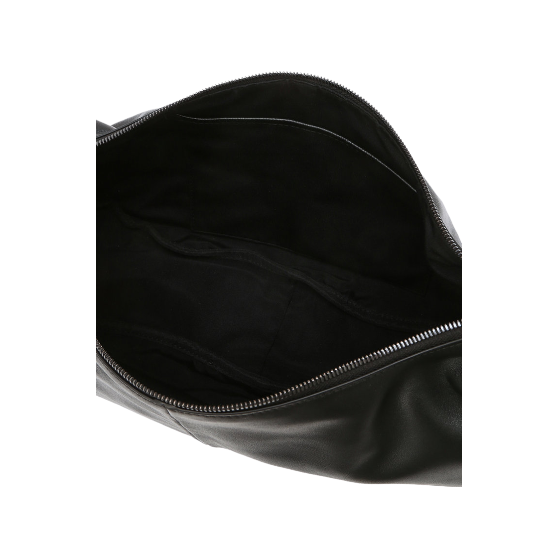 질스튜어트 맨 액세사리 램스킨100% 리얼 양가죽 블랙 호보 크로스백 JUBA6F116BK(Jillstuart Men's Acc Genuine Black Lambskin Leather Hobo Crossbody Bag) - 2