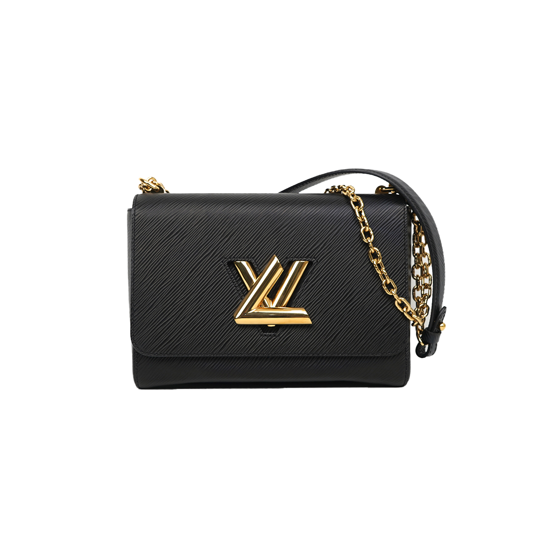 ITA254VWOGCE Louis Vuitton Épi Twist Black with Gold Hardware M21113
