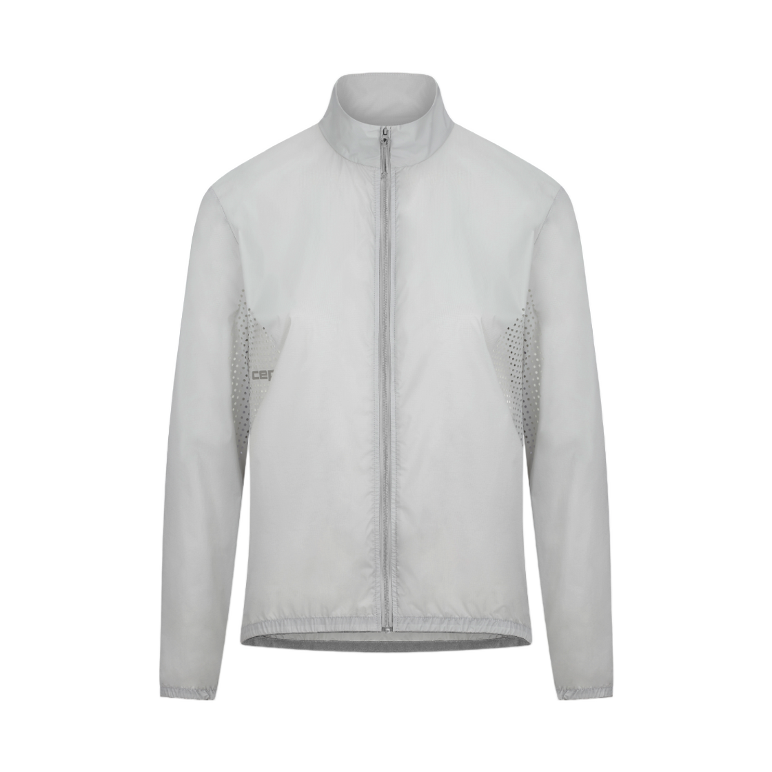 (W) CEP 프로 런 울트라라이트 윈드브레이커 라이트 그레이((W) CEP Pro Run Ultralight Windbreaker Light Grey)