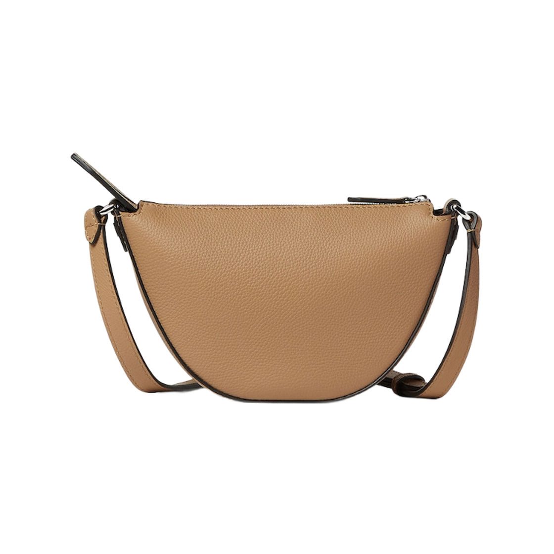 7AS532ASIHF1MNL Fendi Melon Mini Leather Phone Pouch Beige