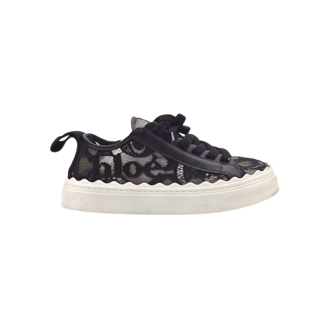 IT388MUKVMV8 Chloe Lauren Lace Mesh Sneakers L713017