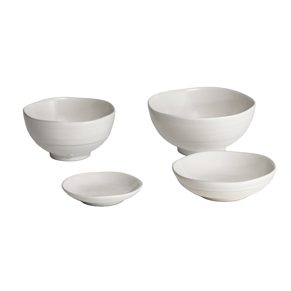 이도도자기 윤슬 1인 식기세트 4P(Yido Yunseul 1-Perseon Tableware Set 4P)