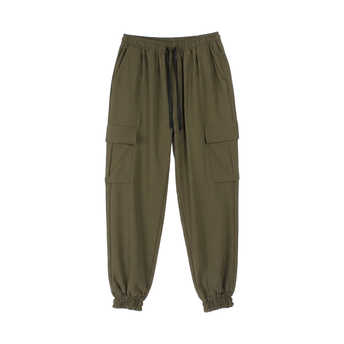 GC3903-카키 GCLIP Banded Cargo Pocket Jogger Pants Khaki