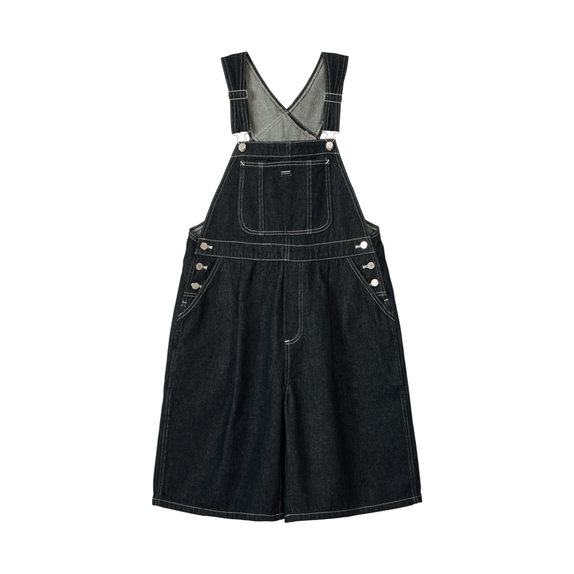 UP1200 UNKNOWN PLANET Vintage workwear denim shorts overall