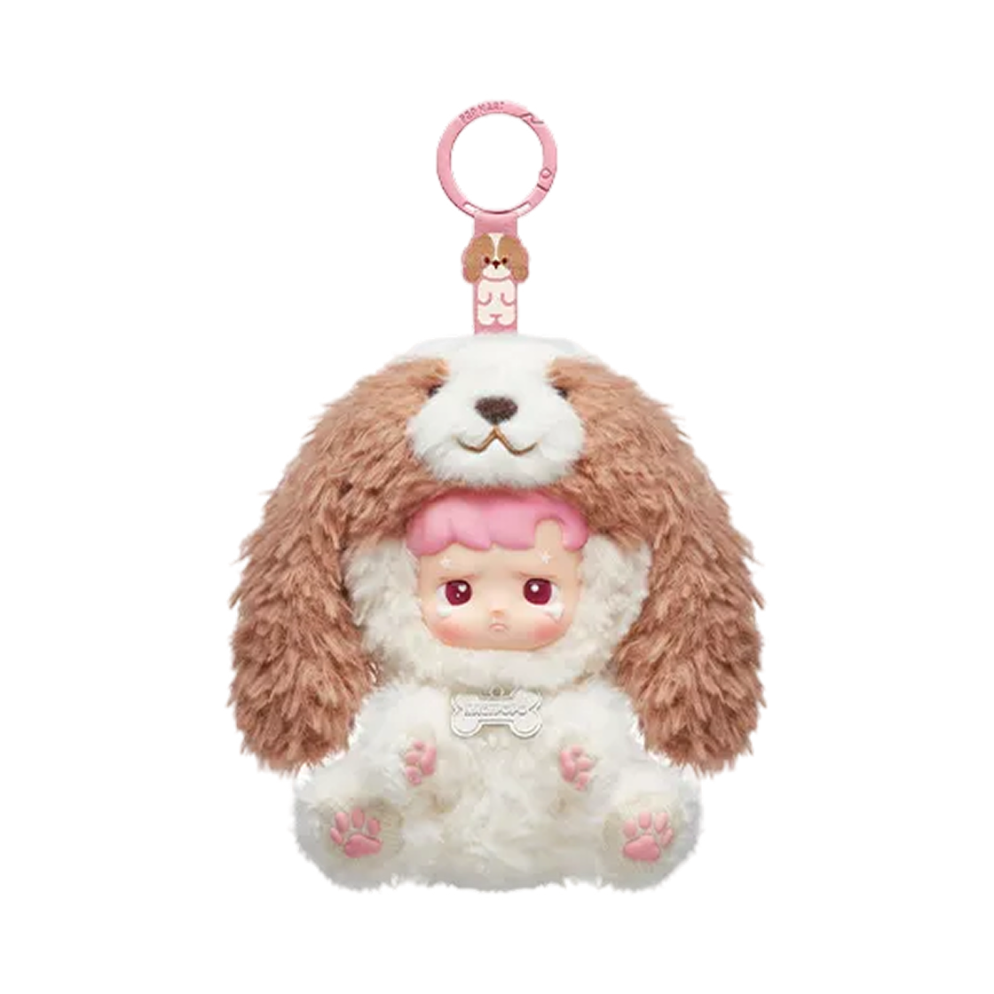- Pop Mart Hacipupu Take Me Home Series Vinyl Plush Pendant Soft Pouting (Opened Case)