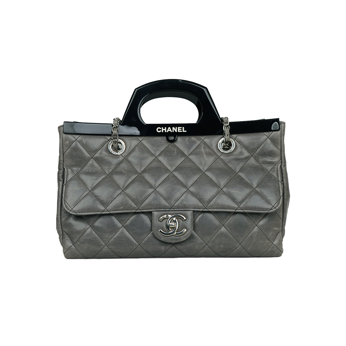 IT7RCHLA3A4J Chanel CC Logo Shopper Shoulder Bag 20 Series A92580