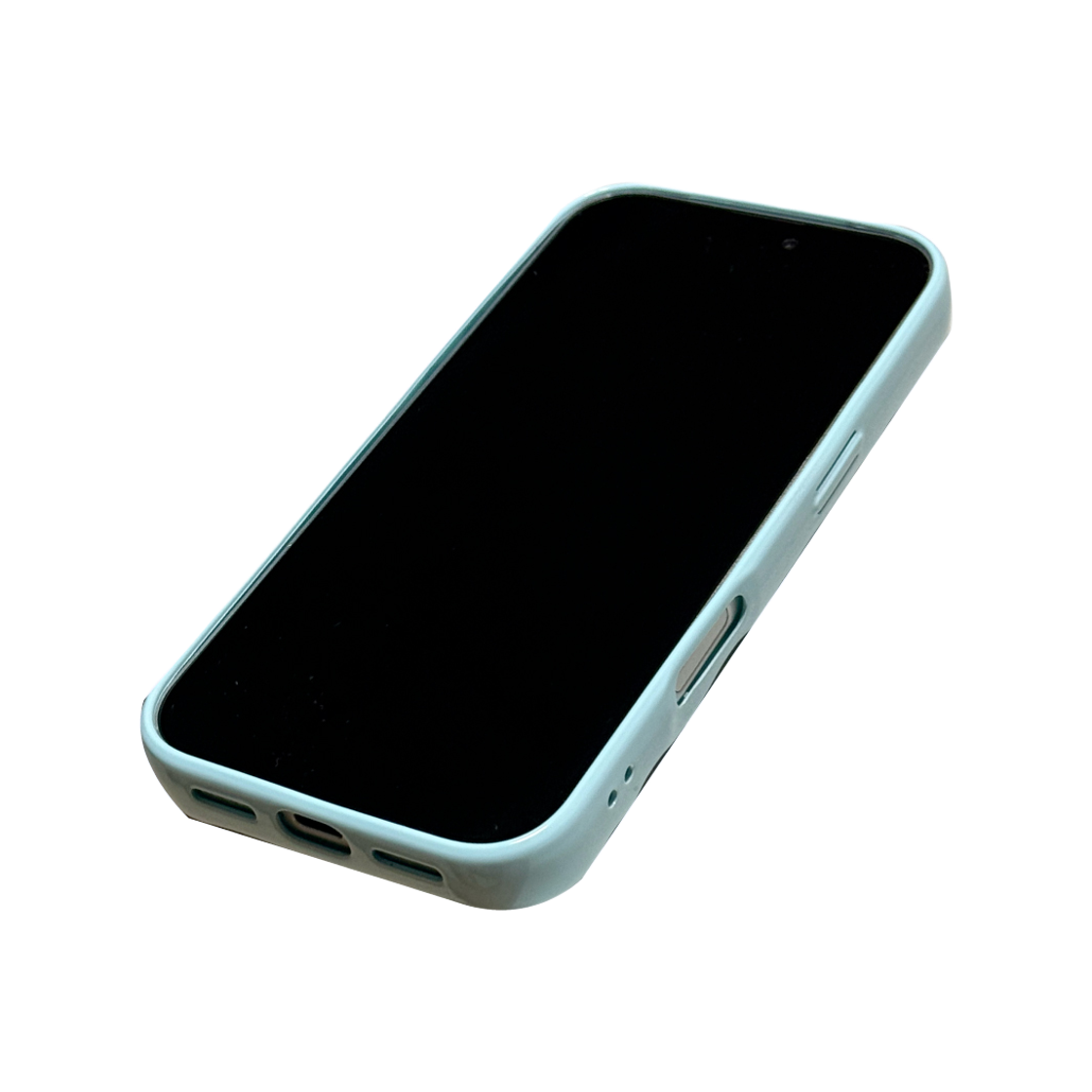 블레임스튜디오 메탈릭 로고 스카이 블루 케이스(BLAMESTUDIO Blame Metallic logo sky blue case) - 4