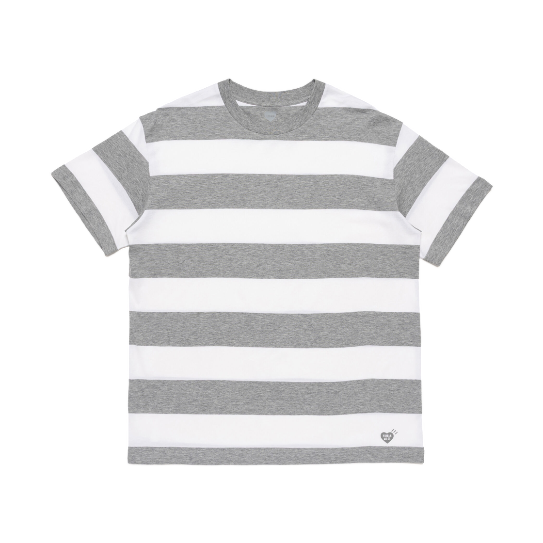 HM31CS016 Human Made Striped Pack T-Shirt Gray