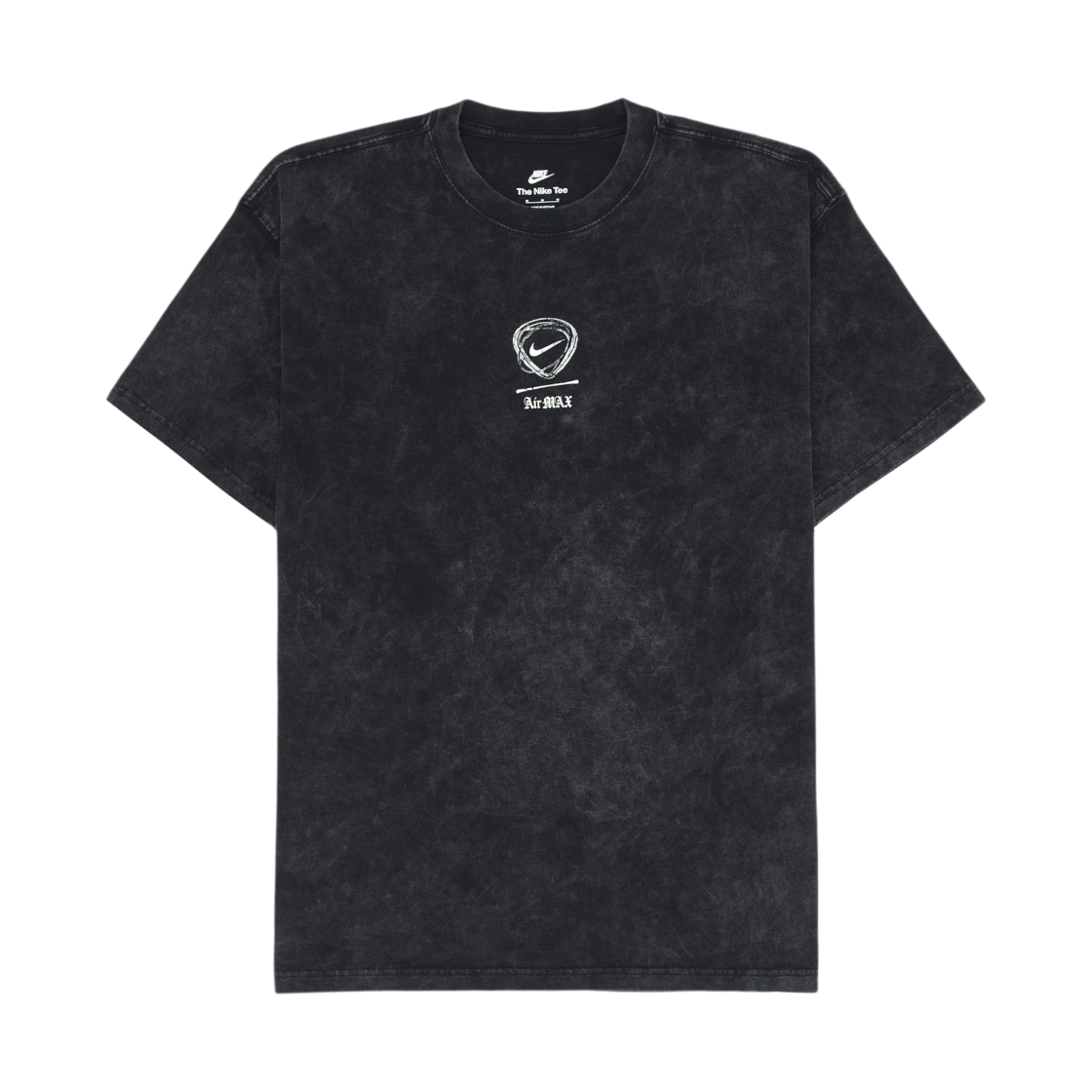 나이크 NSW 티셔츠 블랙 화이트 (IR4595-011)(Nike NSW T-Shirt Black White (IR4595-011)) - 1