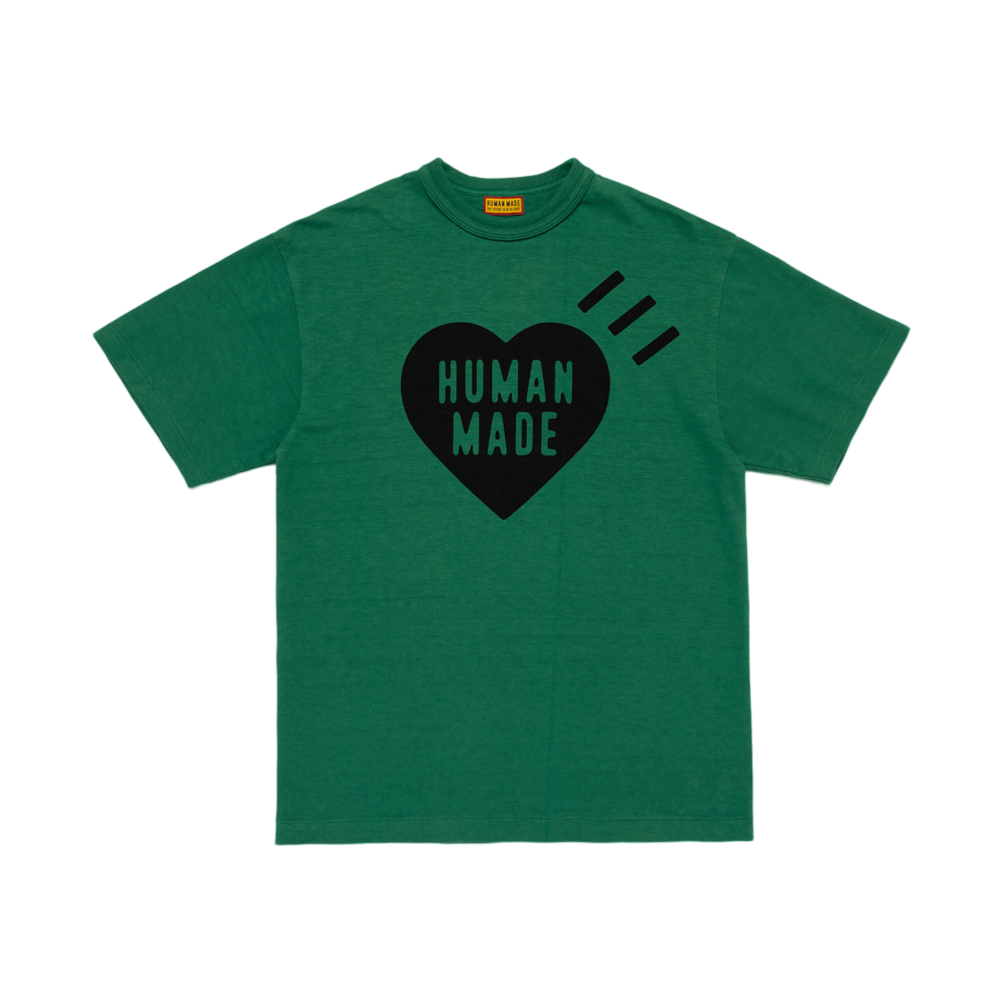 HM31CS044 Human Made Color T-Shirt Green