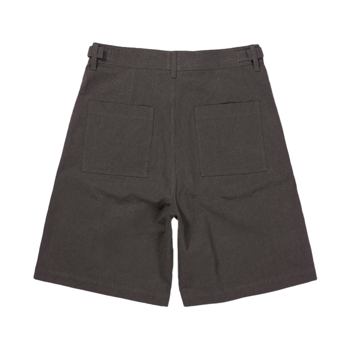 사일런트실러블 더블 턱 크링클 쇼츠 월넛(SILENTSYLLABLE Double Tuck Crinkle Shorts Walnut) - 2