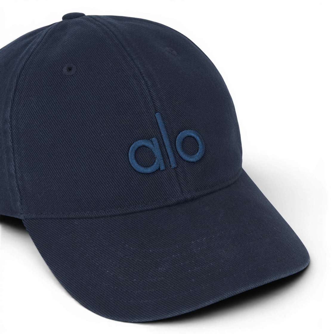 (W) 알로 요가 워시드 오프 듀티 캡 빈티지 네이비((W) Alo Yoga Washed Off Duty Cap Vintage Navy) - 4