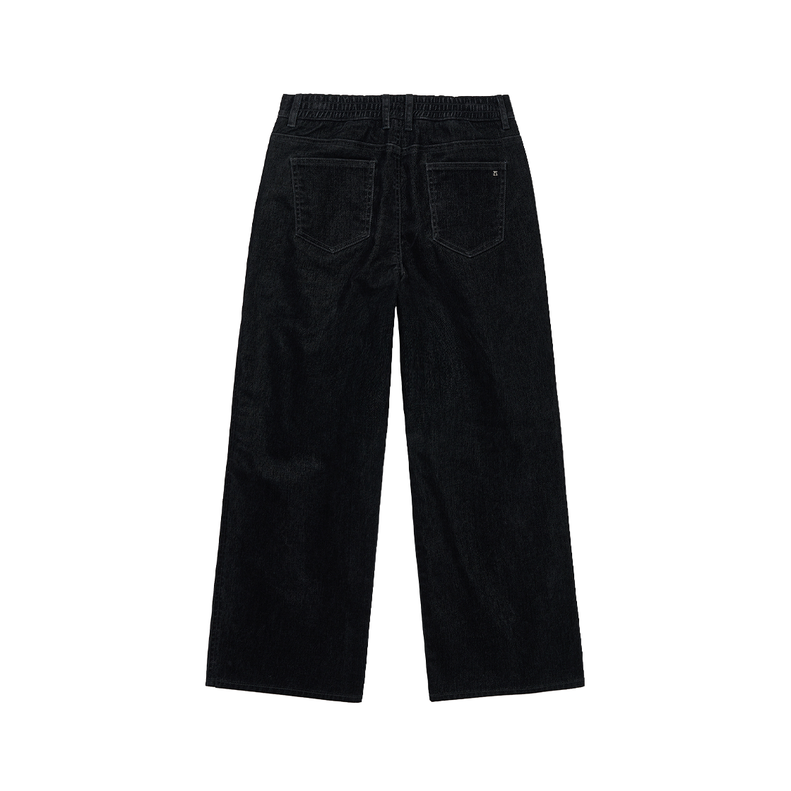 지오송지오 벨벳 데님 팬츠 블랙 ZI2PT251BK(ZIOSONGZIO Velvet Denim Pants Black) - 2