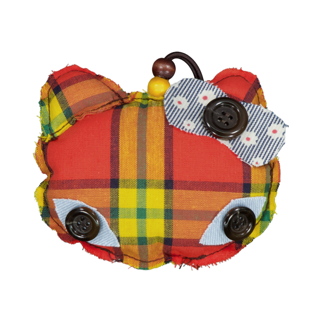 k004 kimaura Nyanya Keyring Yellow