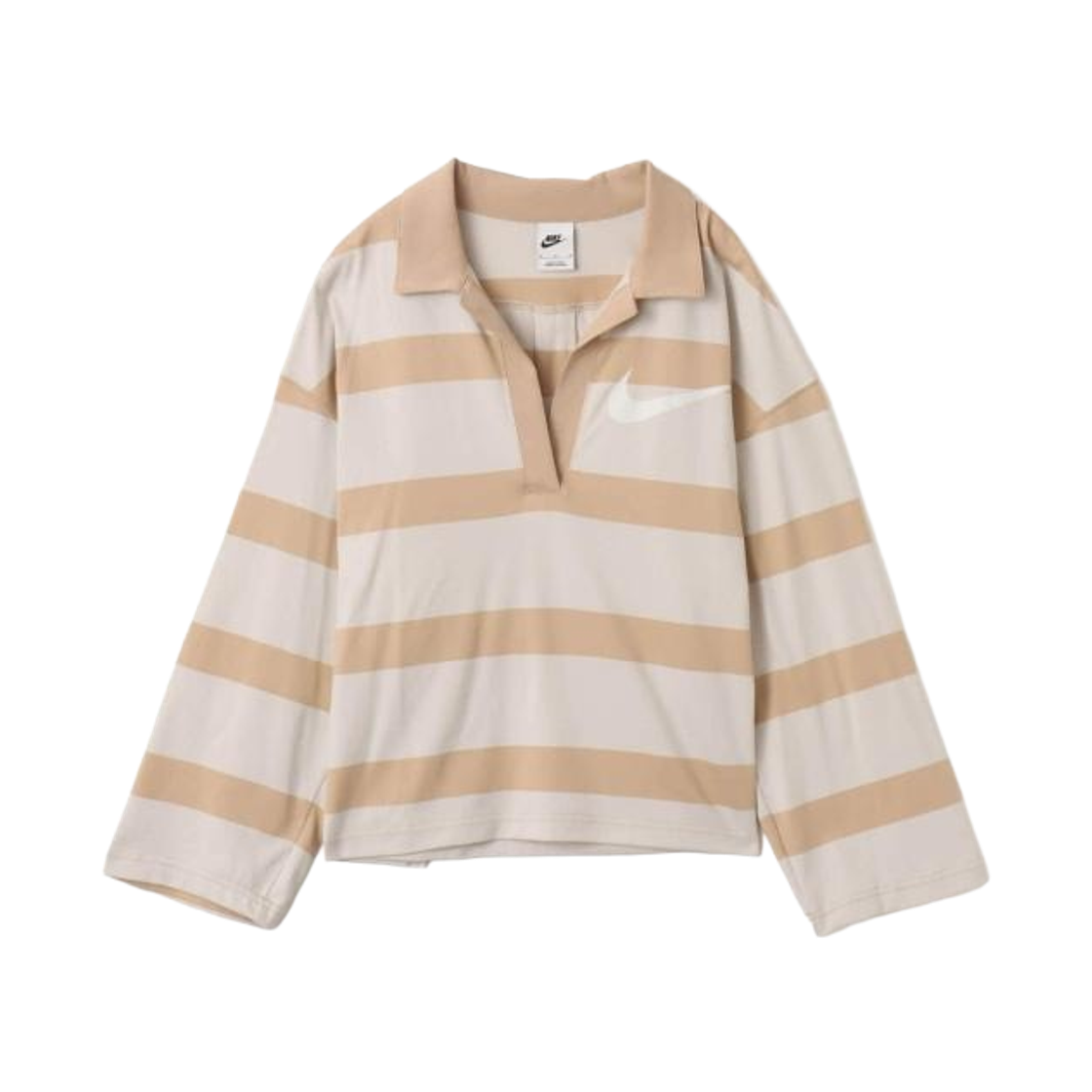 IQ0441-072 (W) Nike NSW Oversized Top Light Bone Linen - Asia