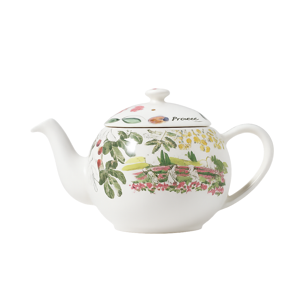 지앙 프로방스 티포트 1p (0.45L)(Gien Provence Teapot 1‑Piece (0.45 L))