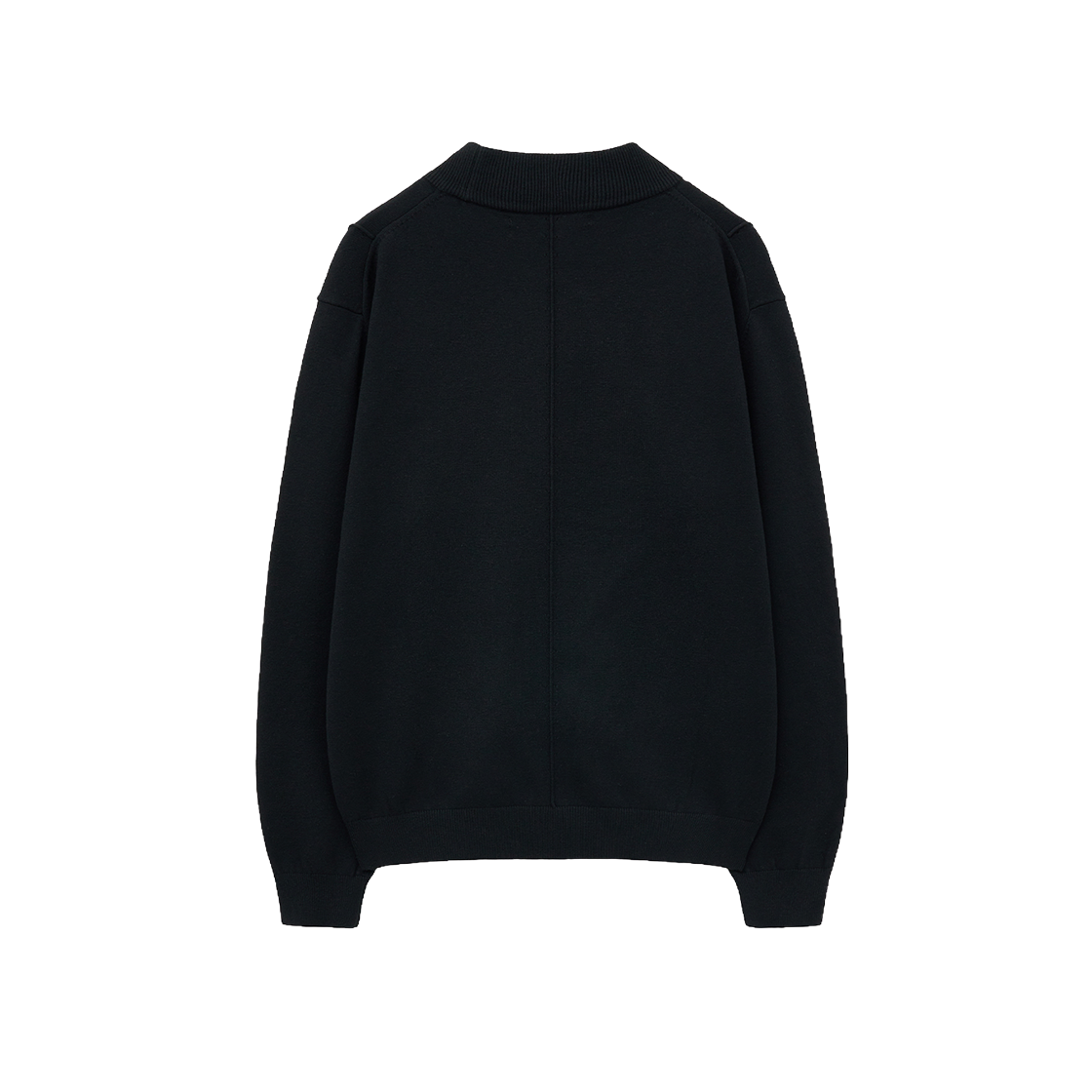 지오송지오 모크넥 니트 블랙 ZI6KT781BK(ZIOSONGZIO Mock Neck Knit Black) - 2