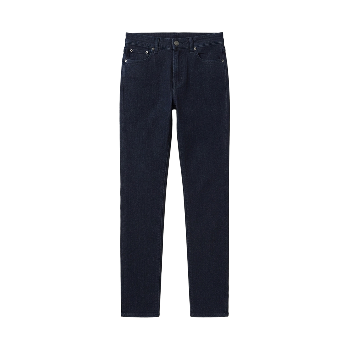 지크립 다크블루 스판 슬림 일자 청바지(GCLIP Dark Blue Spandex Slim Straight Jeans) - 2