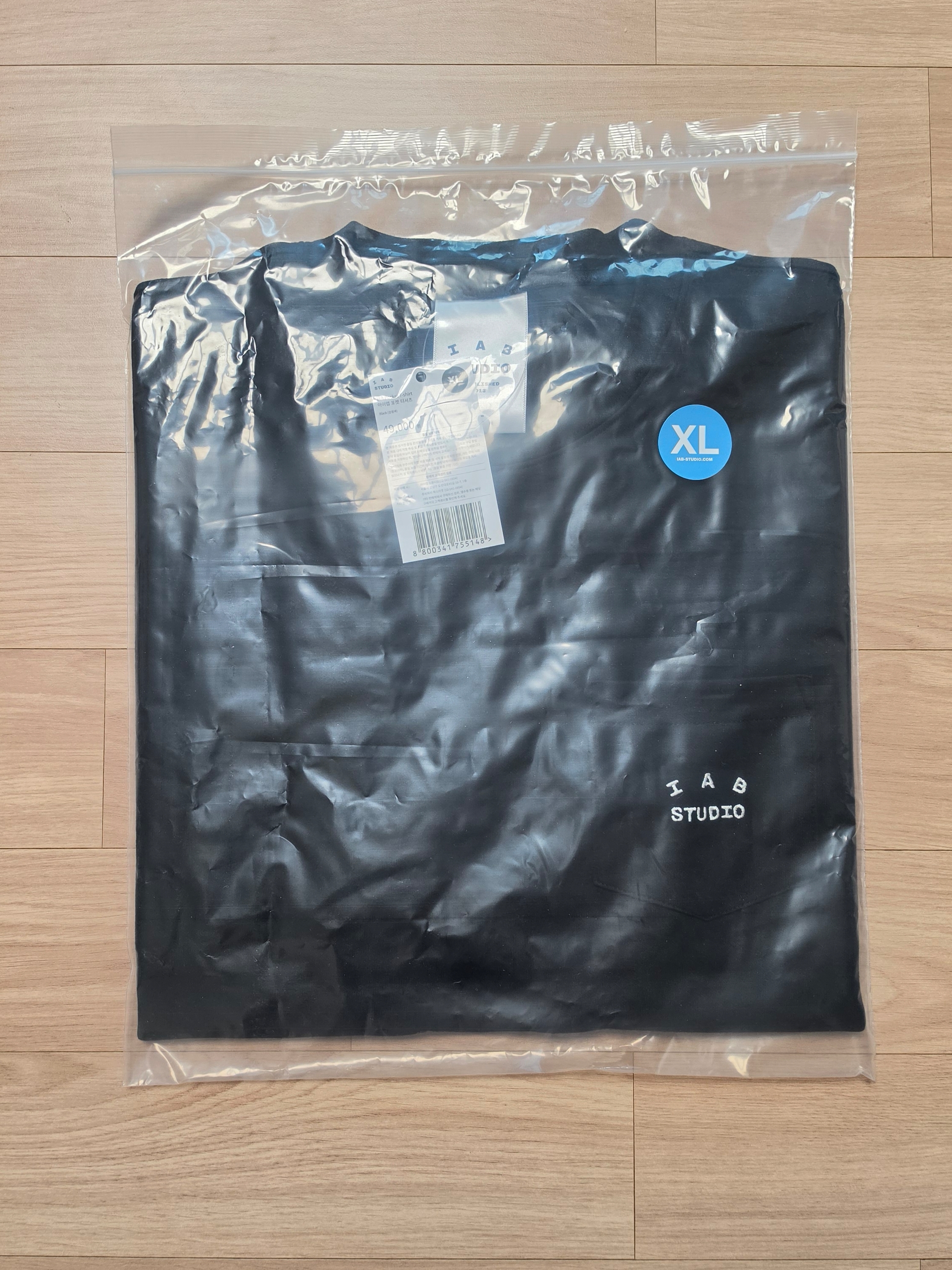 IAB Studio IAB Pocket T-shirt Black 착용 스타일