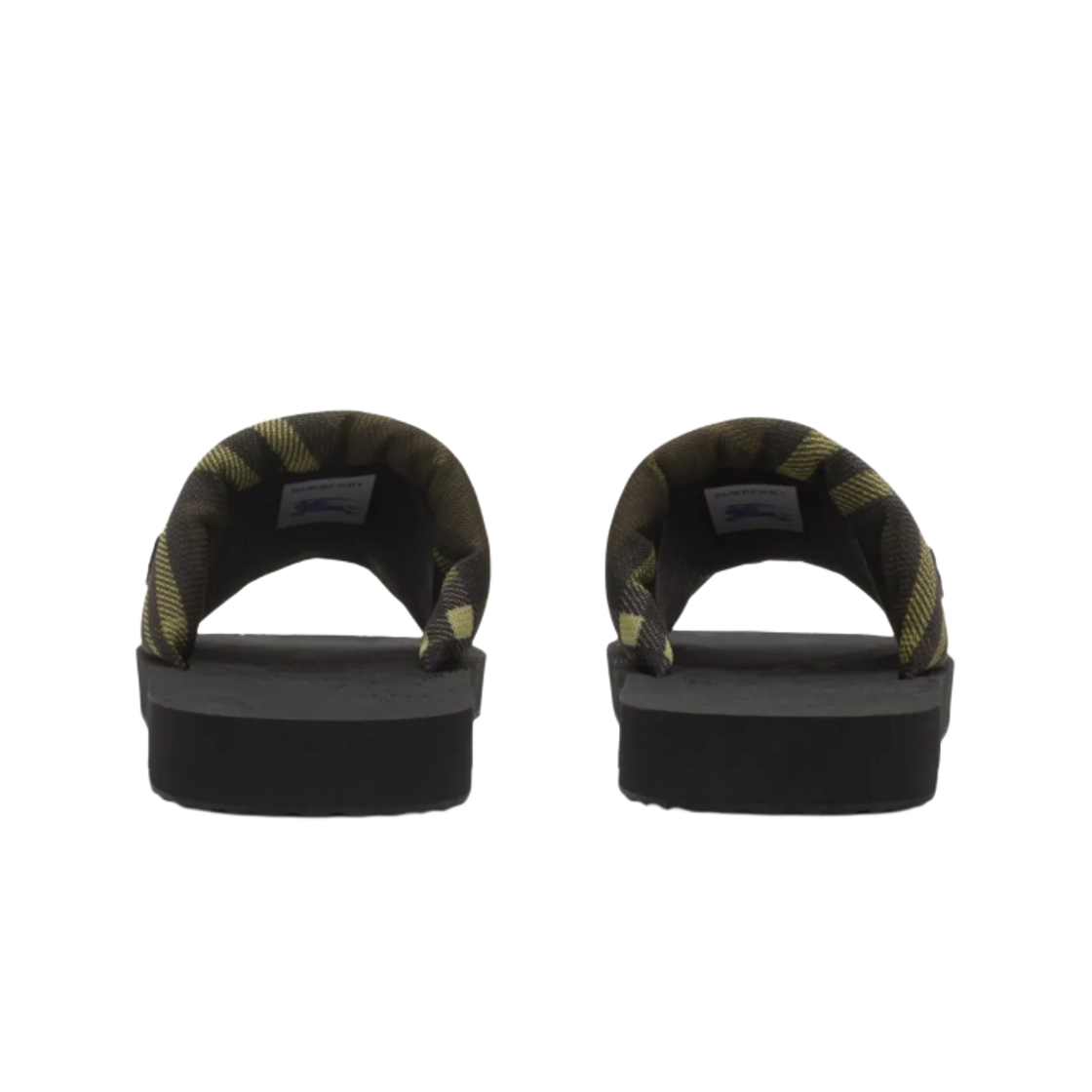 버버리 체크 트렉 슬라이드 히스(Burberry Check Trek Slides Heath) - 2