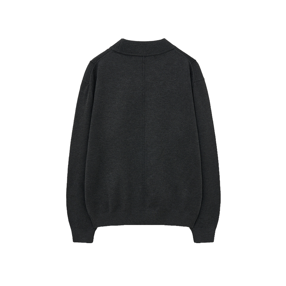 지오송지오 모크넥 니트 그레이 ZI6KT782CH(ZIOSONGZIO Mock Neck Knit Grey) - 2
