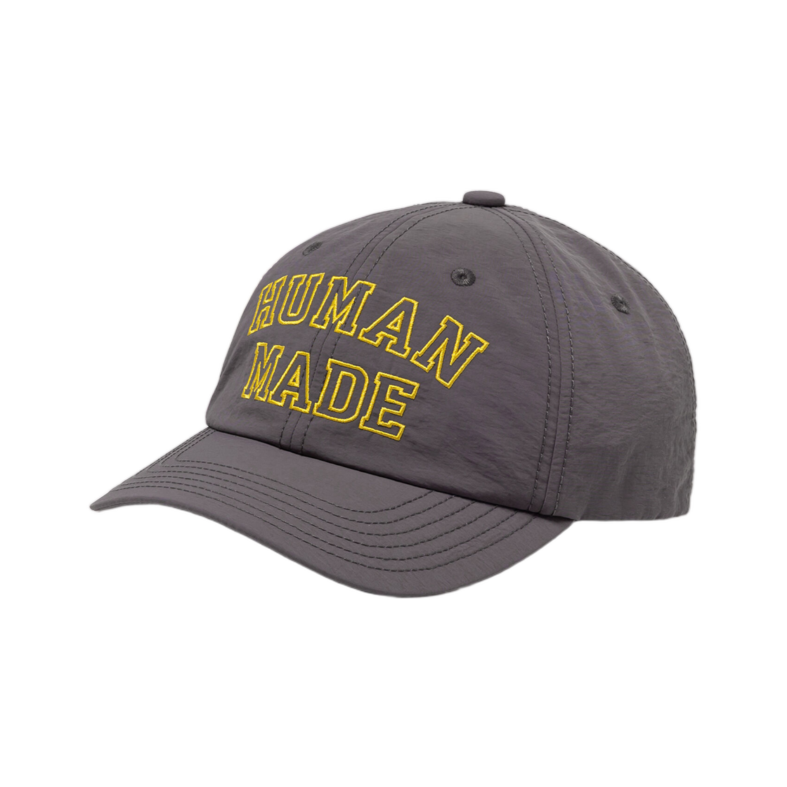 휴먼 메이드 6 패널 나일론 캡 그레이(Human Made 6 Panel Nylon Cap Gray) - 1