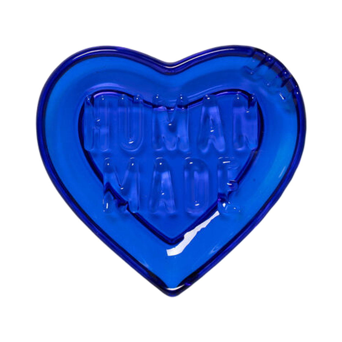 휴먼 메이드 하트 글래스 트레이 네이비(Human Made Heart Glass Tray Navy) - 1