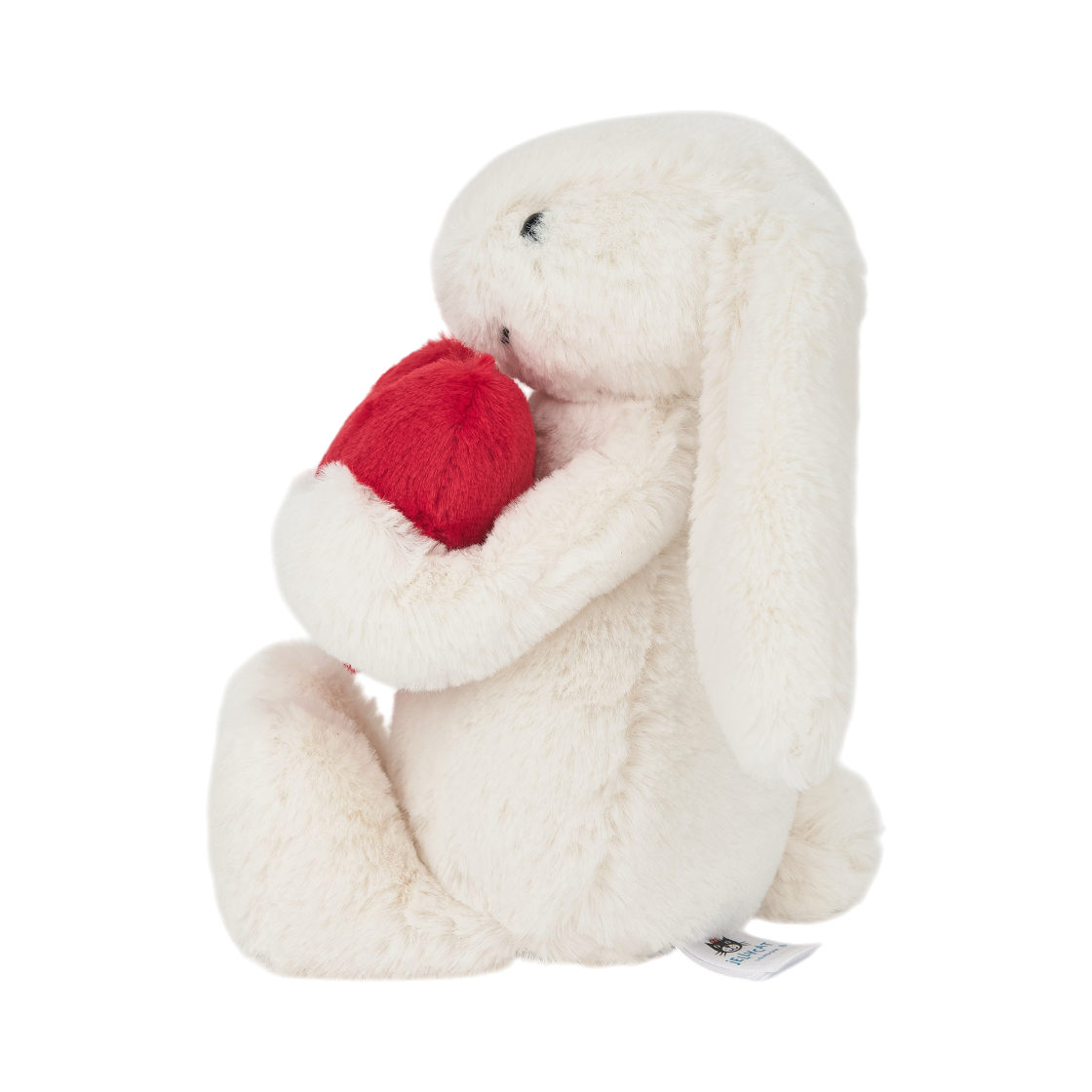 젤리캣 바쉬풀 레드 러브 하트 버니 스몰 크림(Jellycat Bashful Red Love Heart Bunny Small Cream) - 2