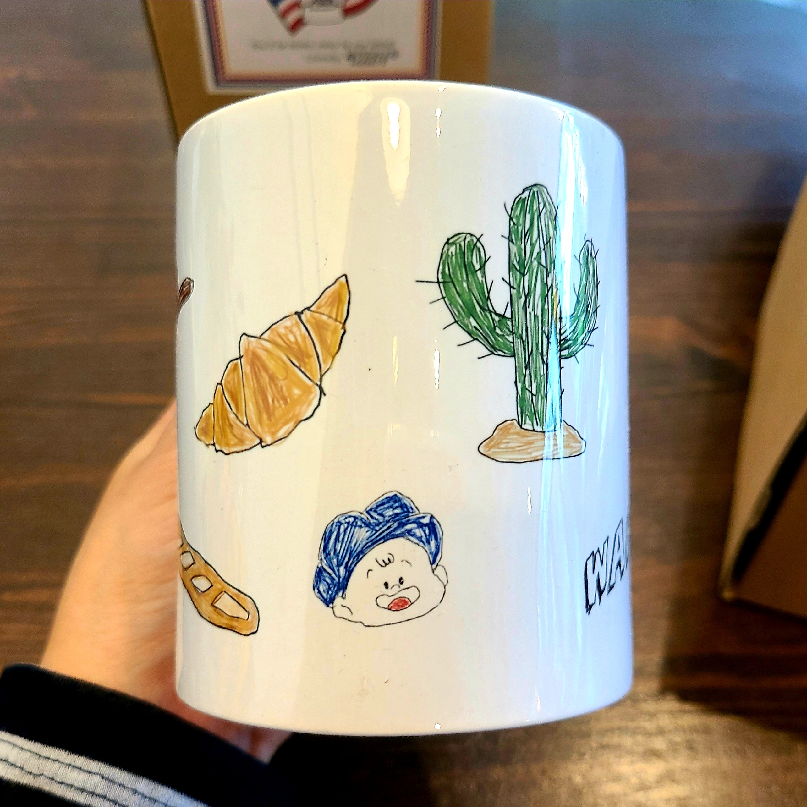 [KREAM 단독] What A Bread Mug White 350ml, [KREAM 단독] What A Bread Daily Moments Tumbler 420ml 착용 스타일 - 7