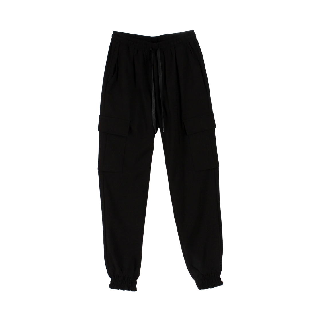 GC3903-블랙 GCLIP Banded Cargo Pocket Jogger Pants Black