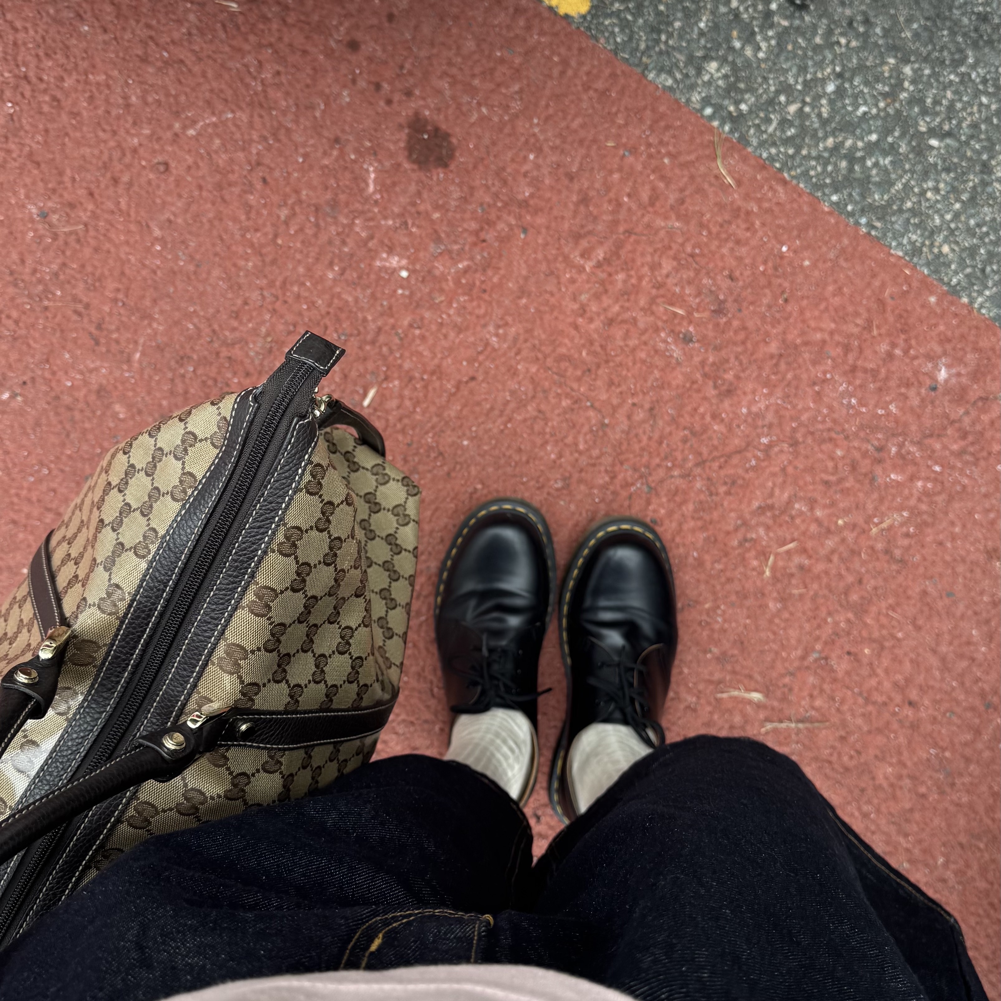 Dr. Martens 1461 WS Black Smooth 착용 스타일