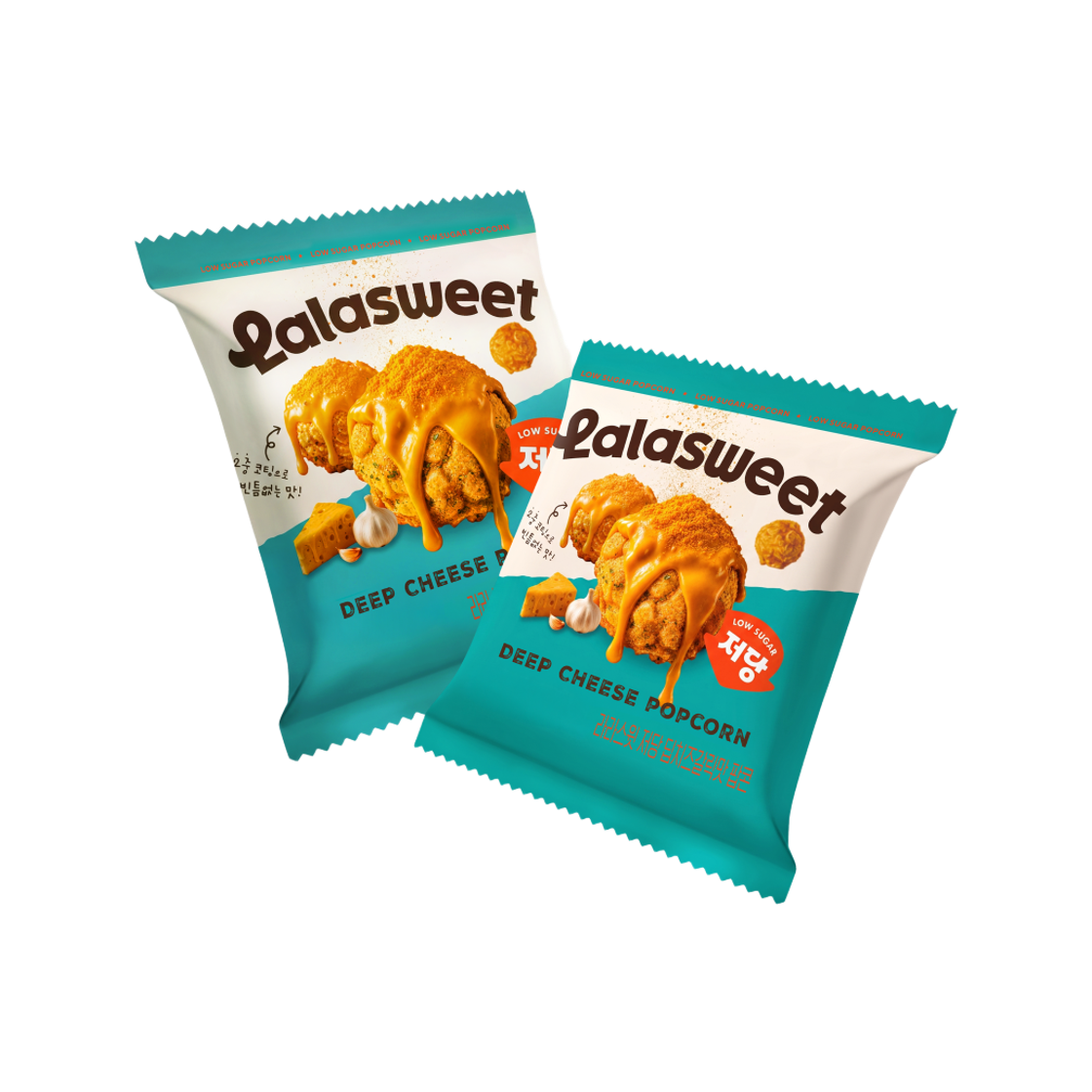 [KREAM 단독] 라라스윗 저당 딥치즈갈릭맛 팝콘 10개입([KREAM 단독] Lalasweet Low Sugar Popcorn 10Packs (Deep Cheese garlic)) - 1