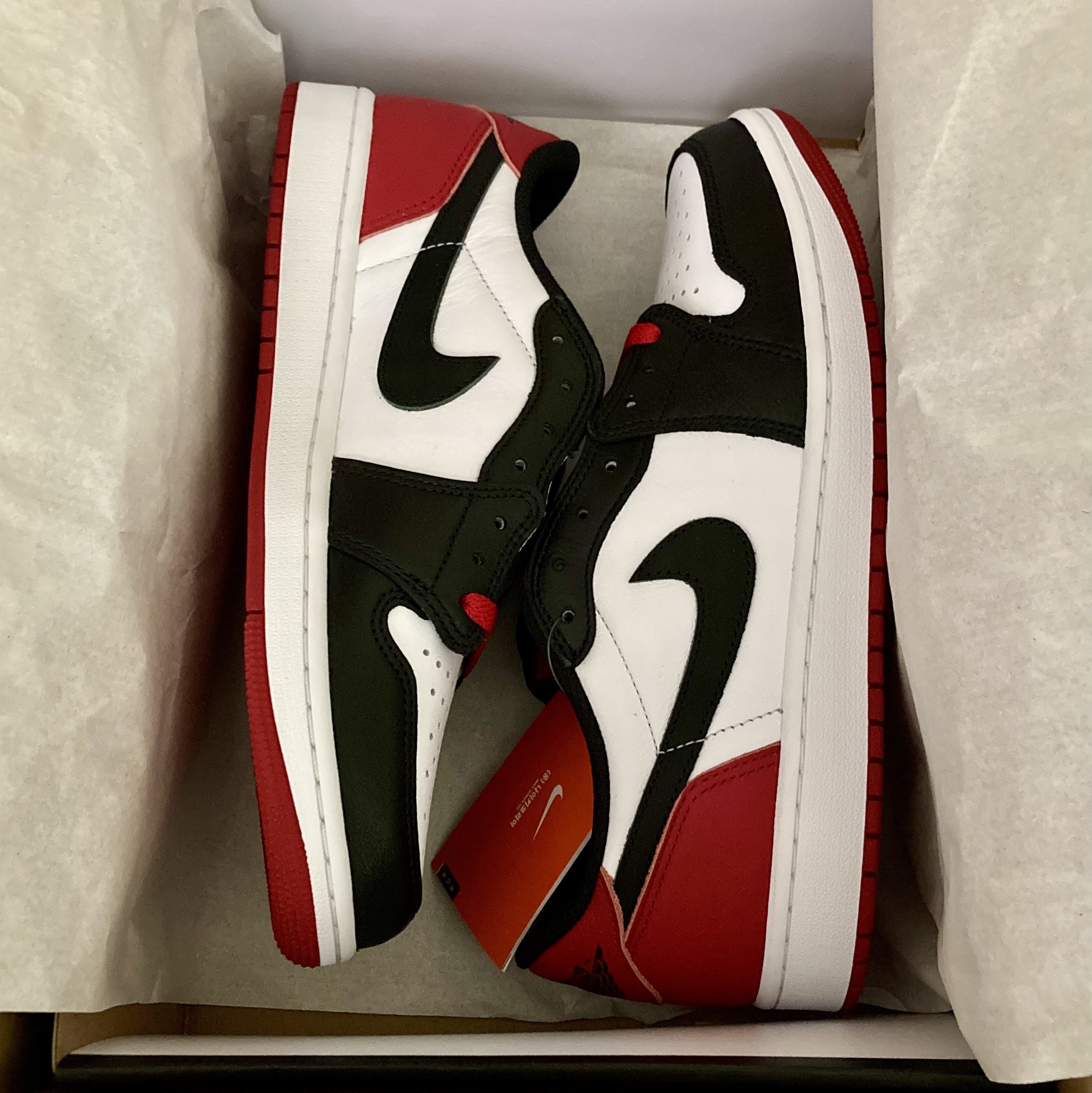 Jordan 1 Retro Low OG Black Toe 착용 스타일