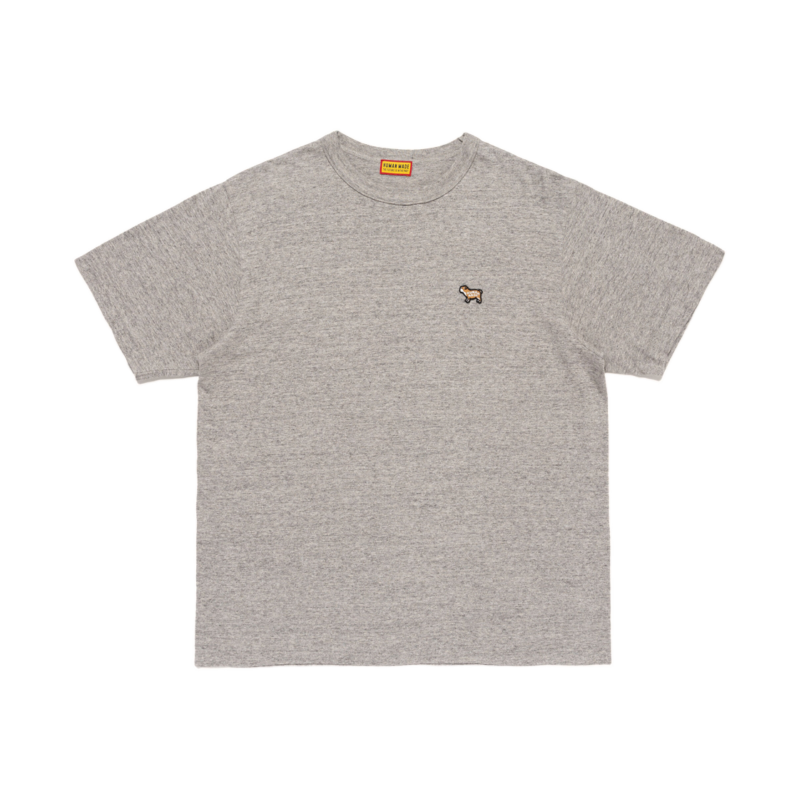 HM31CS114 Human Made Animal Badge T-Shirt #2 Gray