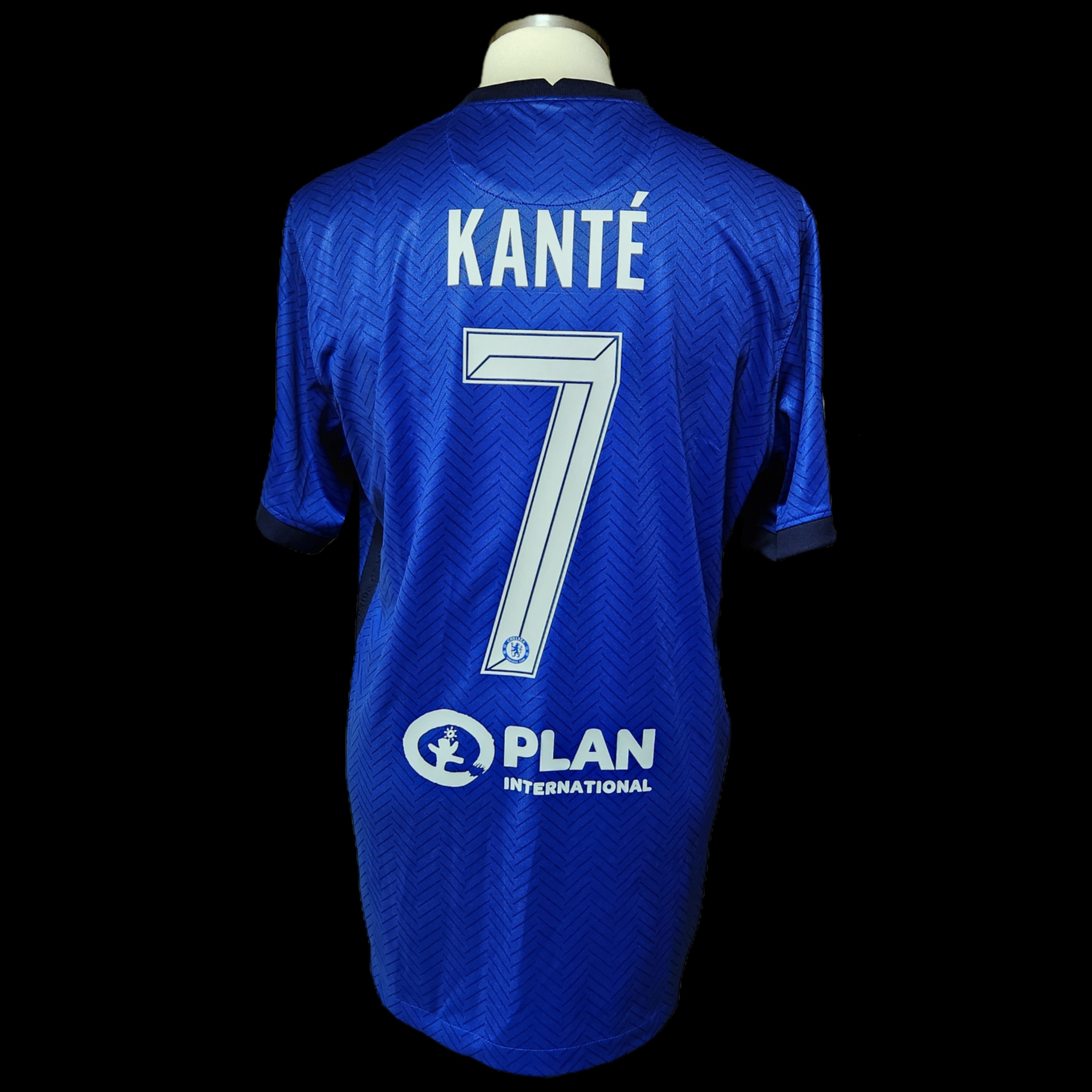 Nike Chelsea FC 2020/21 Dri-Fit Stadium Home Jersey Blue (Non Marking Ver.) 착용 스타일 - 2