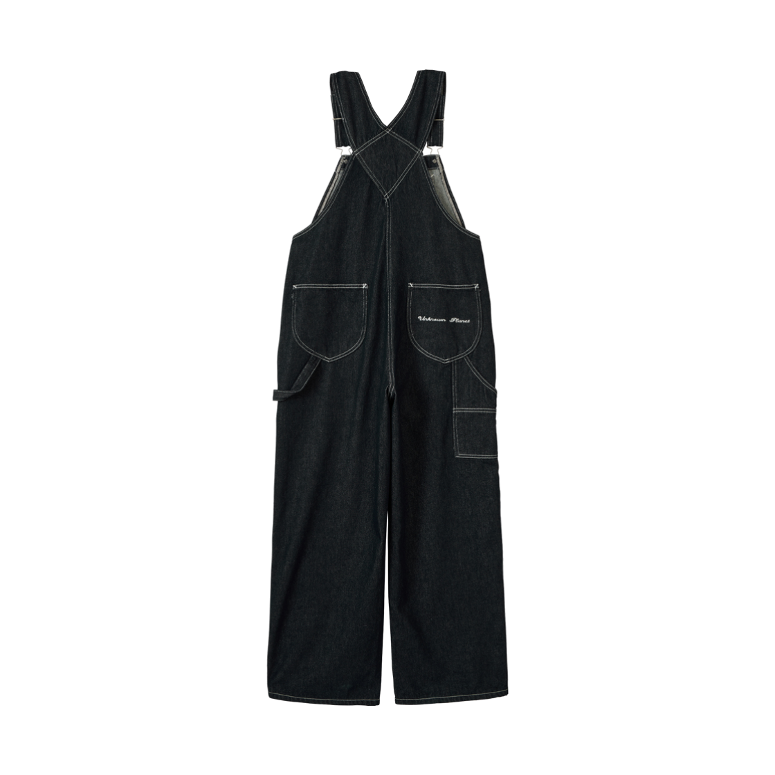 언노운플라넷 빈티지 워크웨어 데님 팬츠 오버롤(UNKNOWN PLANET Vintage workwear denim overalls) - 2