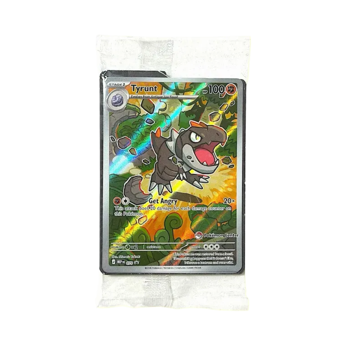 포켓몬 TCG 티고라스 메가 확장팩 퍼펙트 오더 포켓몬 센터 엘리트 트레이너 박스 프로모 카드 (영문판)(Pokemon TCG Tyrunt Mega Evolution Perfect Order Pokemon Center Elite Trainer Box Promos (English Ver.)) - 1
