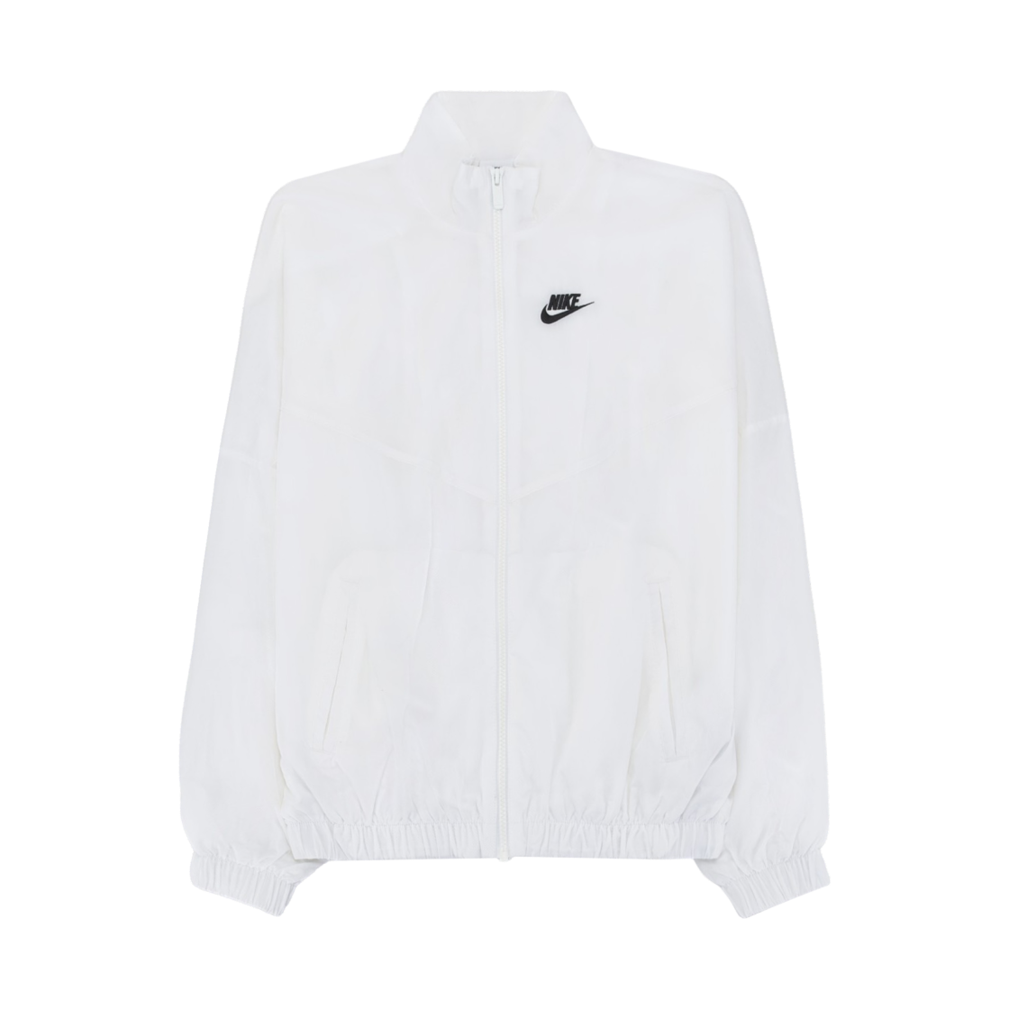 (W) 나이키 NSW 에센셜 윈드러너 우븐 자켓 화이트 - US/EU((W) Nike NSW Essential Windrunner Woven Jacket White - US/EU) - 1