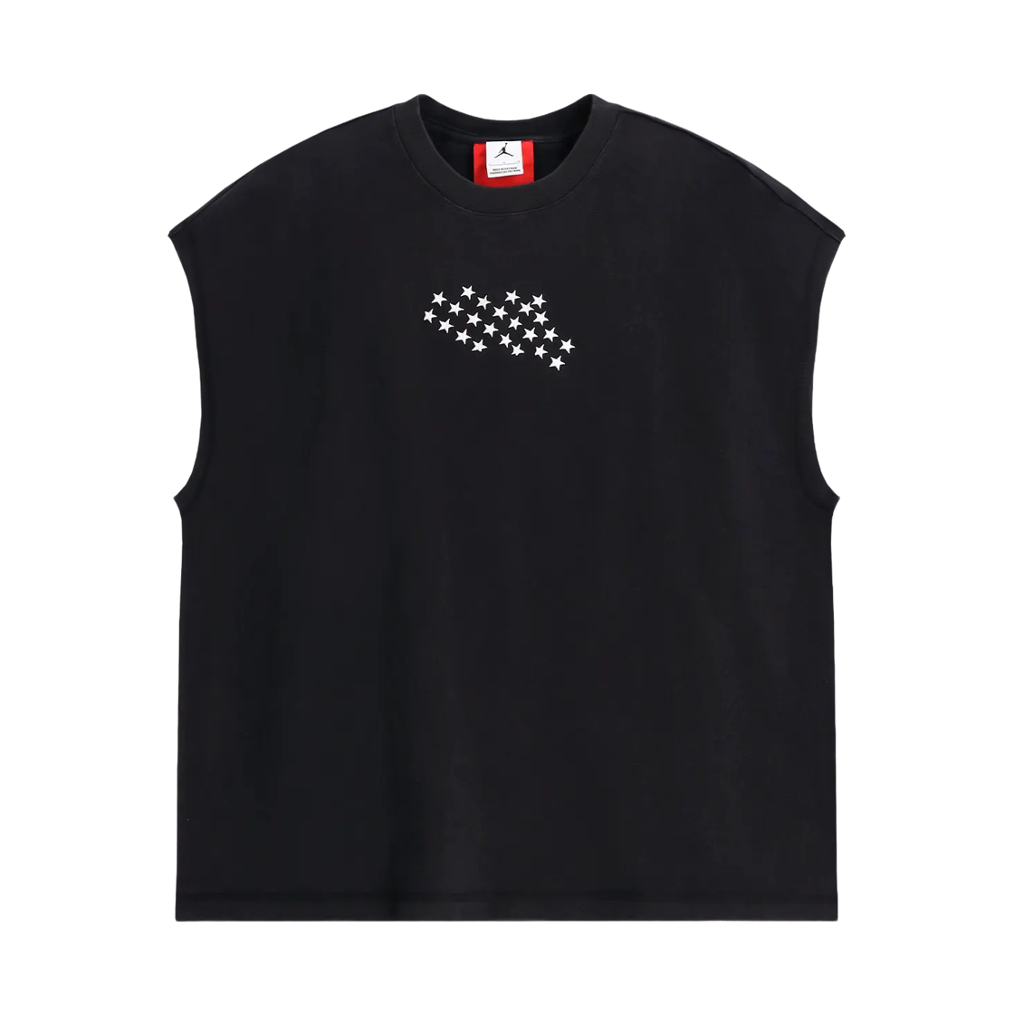 IM7394-010 Jordan In House Star Cut Off T-Shirt Black (IM7394-010)