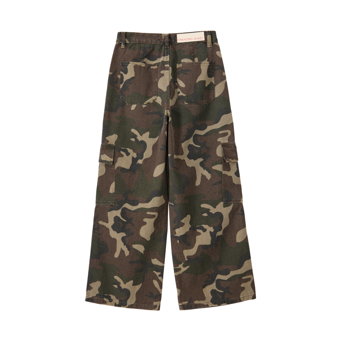 언노운플라넷 카모 와이드 카고 팬츠(UNKNOWN PLANET Camo Wide Cargo Pants) - 2