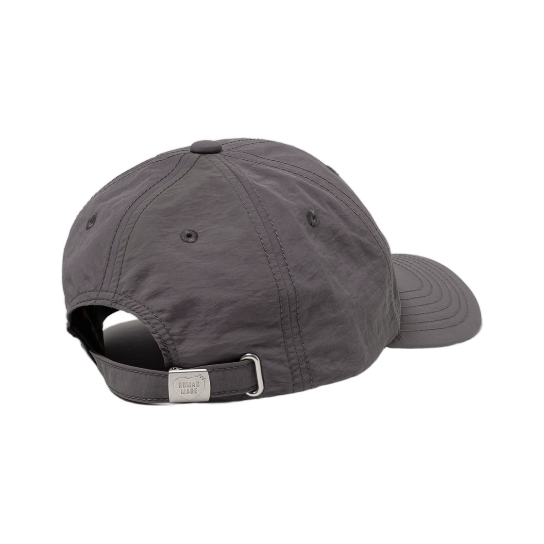 휴먼 메이드 6 패널 나일론 캡 그레이(Human Made 6 Panel Nylon Cap Gray) - 2