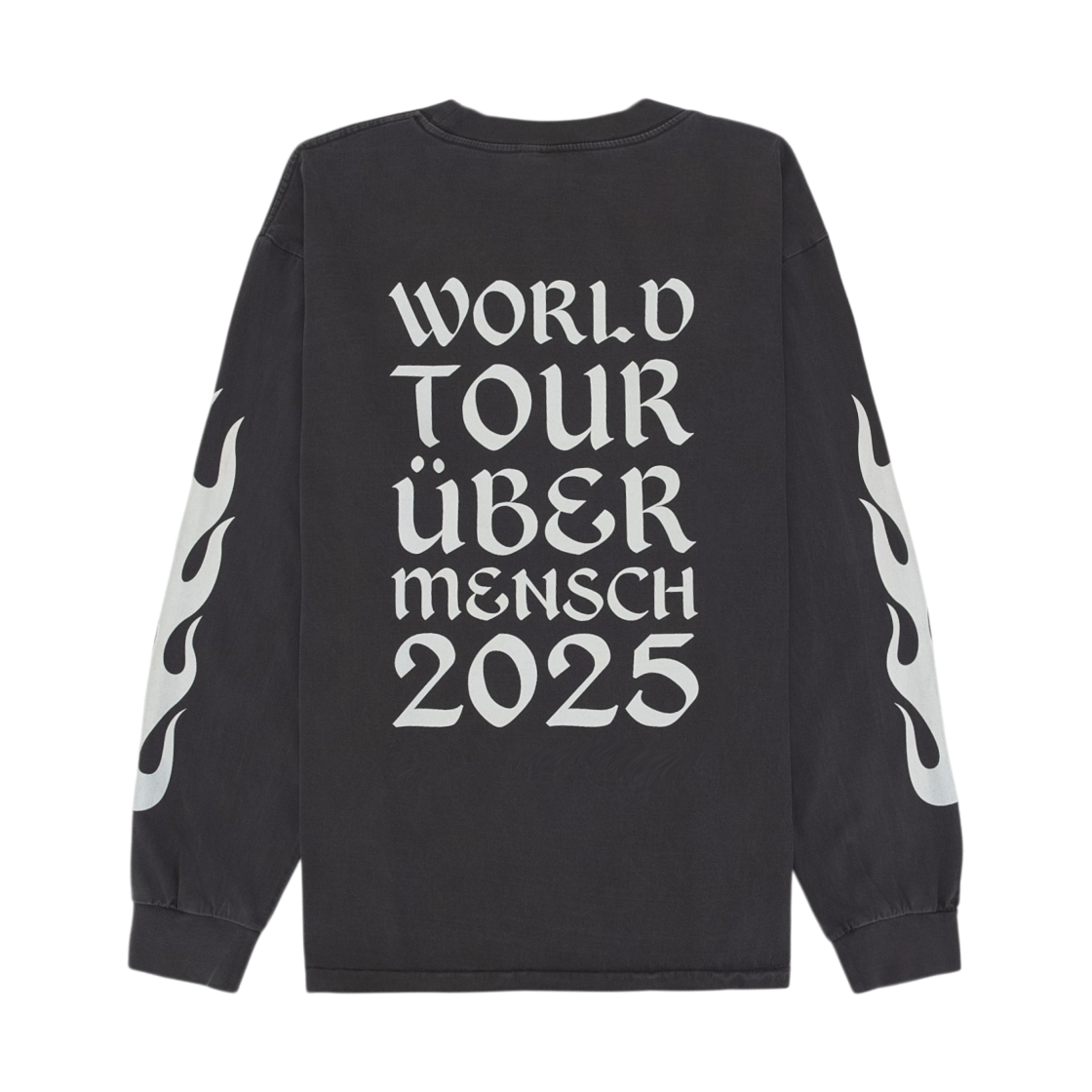 지드래곤 위버멘쉬 롱슬리브 티셔츠 차콜(G-DRAGON Ubermensch Long Sleeved T-Shirts Charcoal) - 2