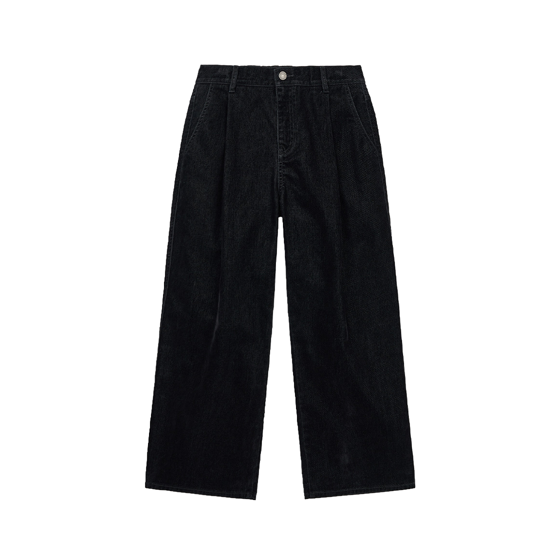 지오송지오 벨벳 데님 팬츠 블랙 ZI2PT251BK(ZIOSONGZIO Velvet Denim Pants Black)