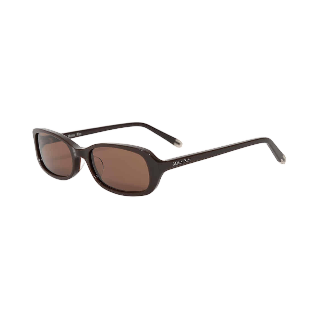 마뗑킴 마뗑 소프트 스퀘어 선글라스 브라운(Matin Kim Matin Soft Square Sunglasses Brown) - 2