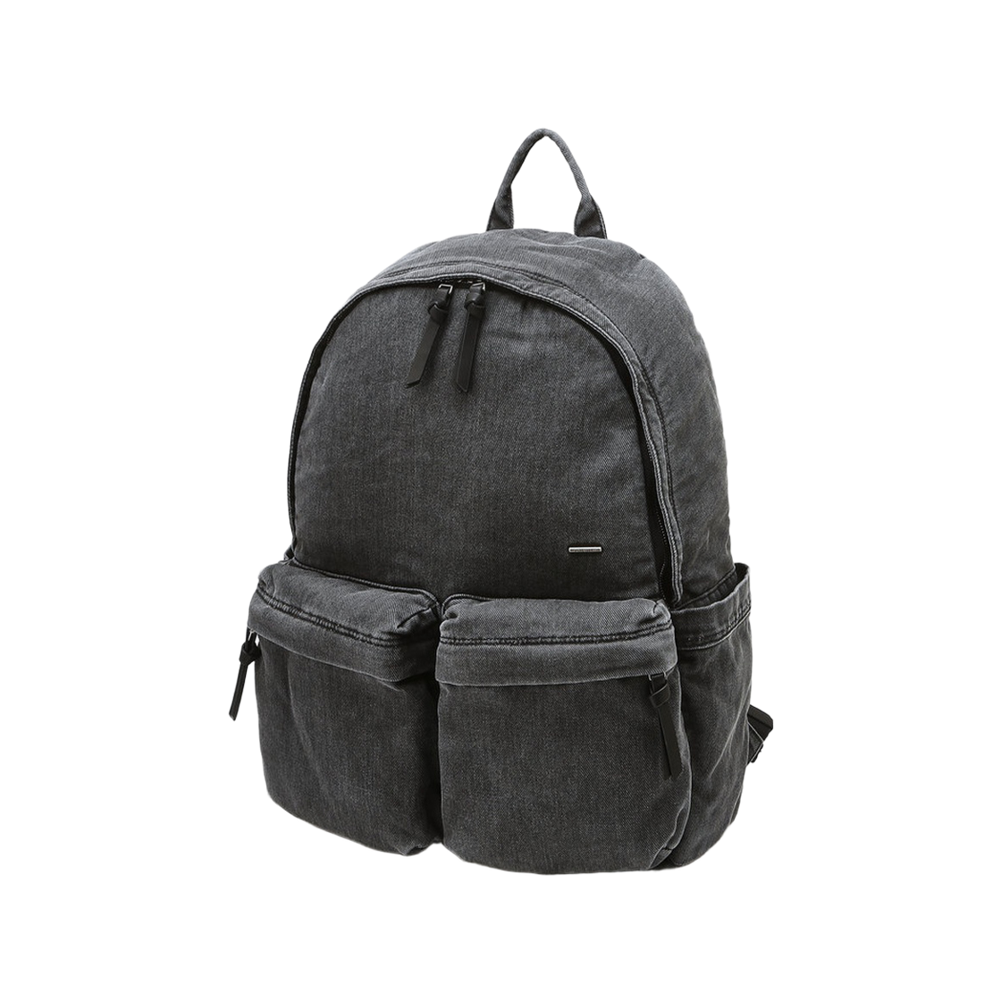 JUBA6F113G2 Jillstuart Men's Acc Washed Gray Cotton Backpack