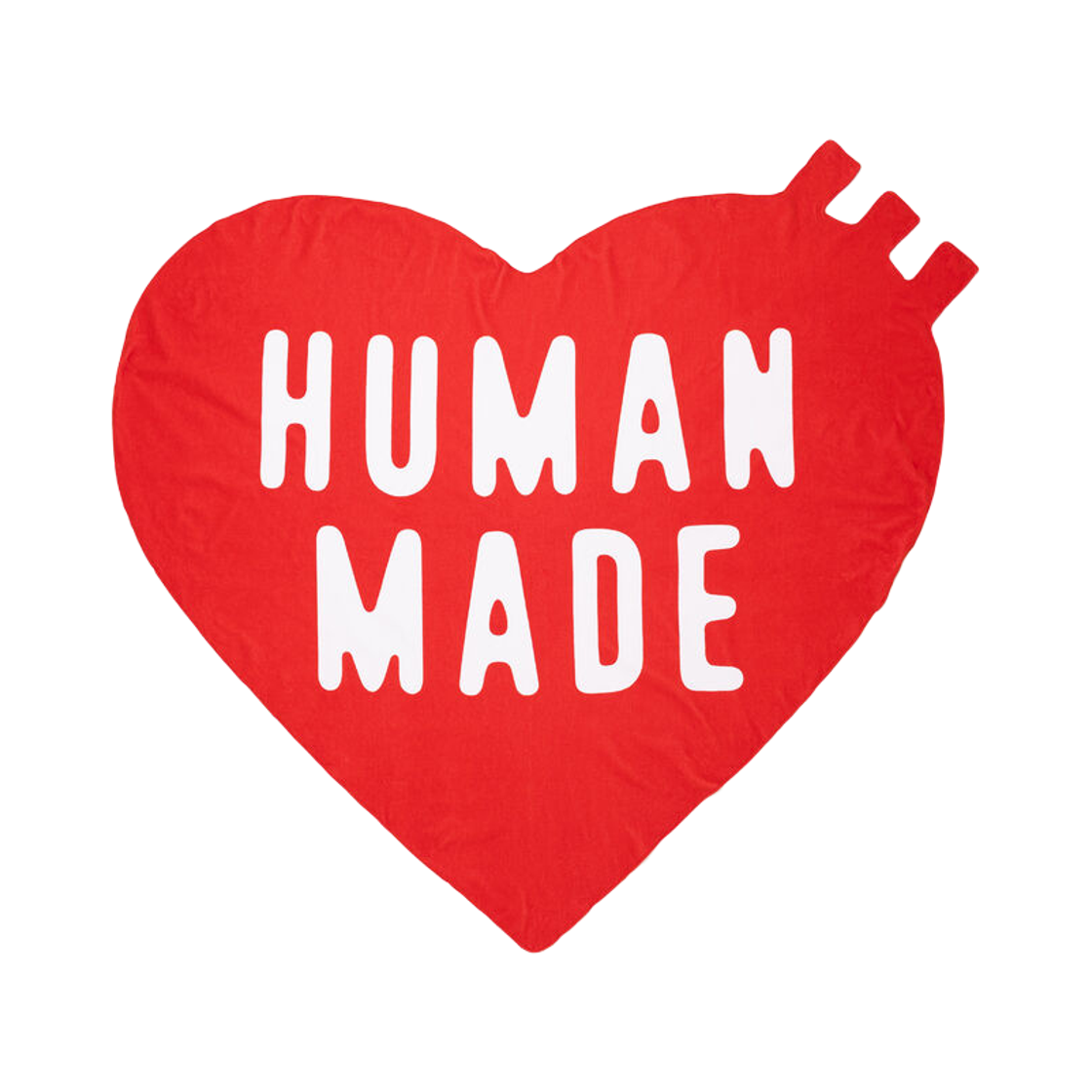 HM31GD170 Human Made Heart Beach Towel Red