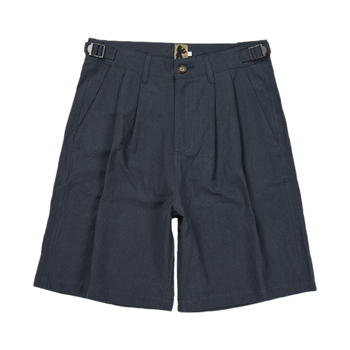 사일런트실러블 더블 턱 크링클 쇼츠 그래파이트(SILENTSYLLABLE Double Tuck Crinkle Shorts Graphite)